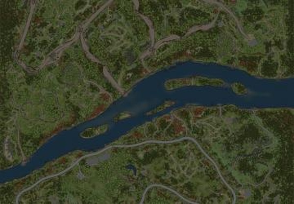 Карта «Река 2016»для Spintires: MudRunner (v07.08.19)