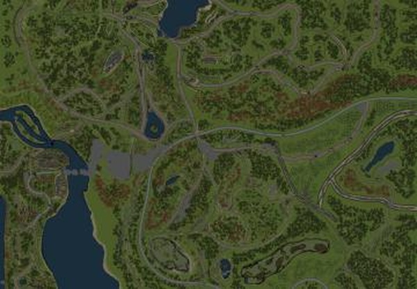 Карта «Два Озера»версия 1 для Spintires: MudRunner (v14.08.19)