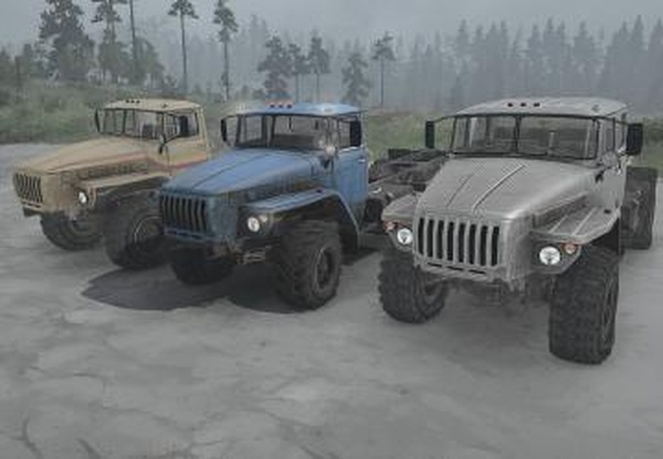 Пак Уралов RSKверсия 31.10.20 для Spintires: MudRunner (v14.08.19)