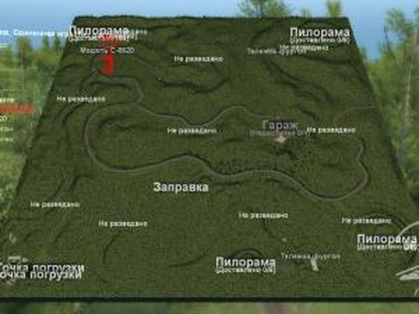 Карта «Первый»версия 1.0 для SpinTires (v03.03.16)