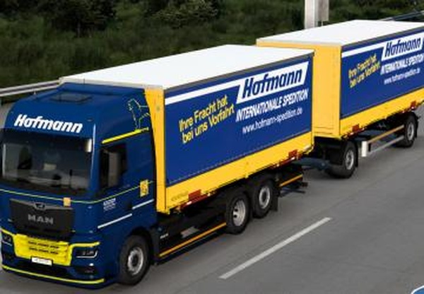 Swap Body Addon For MAN TGX 2020версия 1.1 для Euro Truck Simulator 2 (v1.47.x)