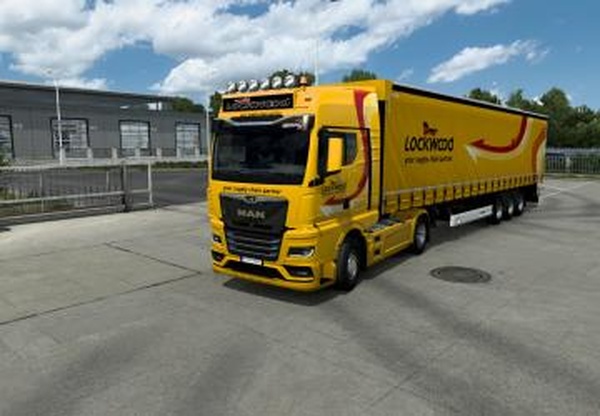 Combo Skin Lockwood Haulageверсия 1.0 для Euro Truck Simulator 2 (v1.47x)