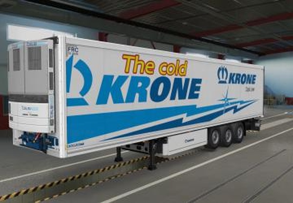 Скин для рефрижератора Krone «The Cold Krone»v1.47 для Euro Truck Simulator 2 (v1.47)