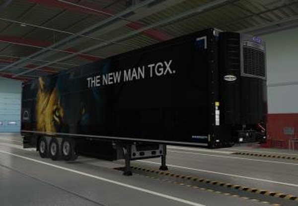 Покраска прицепов «Новый MAN TGX»версия 1.47 для Euro Truck Simulator 2 (v1.47)