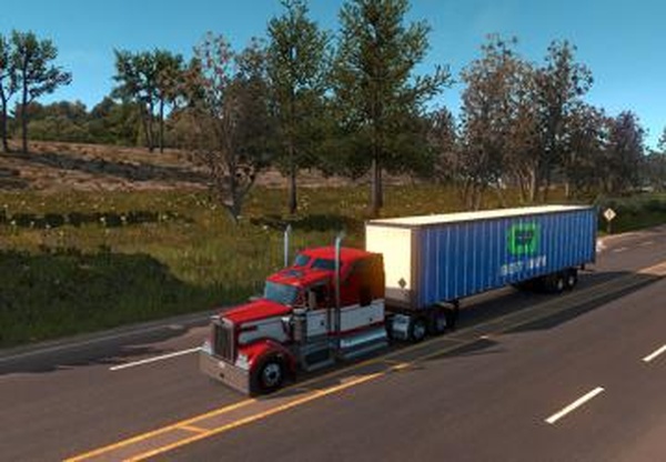 Spring Weather Modверсия 1.1 для American Truck Simulator (v1.30.x, - 1.32.x)