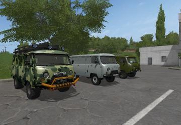 УАЗ-3741версия 1.0.0.0 для Farming Simulator 2017 (v1.5.x)