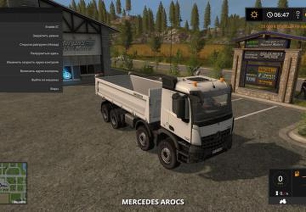 Mercedes-Benz Arocs 3245версия 1.0.0.0 для Farming Simulator 2017 (v1.5.3)