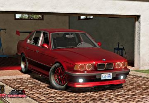 BMW M5 E34 1995версия 1.0.0.0 для Farming Simulator 2019 (v1.7.x)