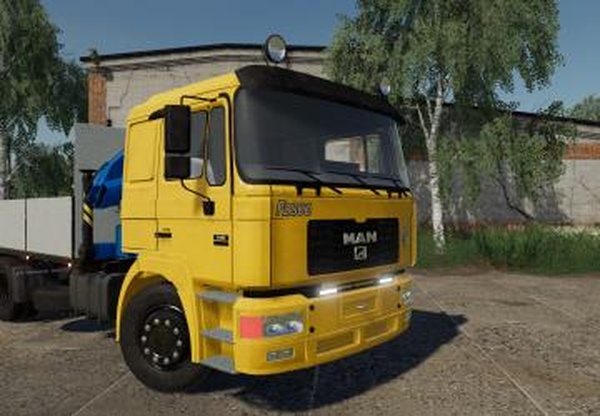 MAN F2000 Side doors craneверсия 1.0.0.0 для Farming Simulator 2019 (v1.7.x)