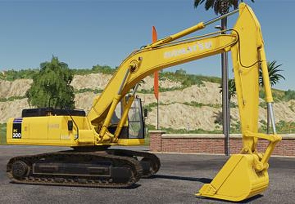 Komatsu PC300версия 1.0.0.0 для Farming Simulator 2019 (v1.7.x)