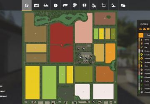 Карта «Four Lakes Farm»версия 20/03/2021 для Farming Simulator 2019 (v1.7.x)