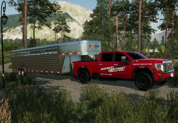 Exiss Cattle Trailer STK 26версия 1.0.0.1 для Farming Simulator 2022