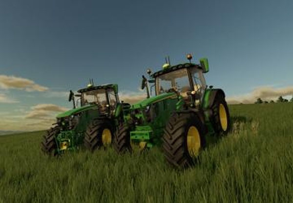 John Deere 6R Series Medium / Small Framev1.0.0.0 для Farming Simulator 2022