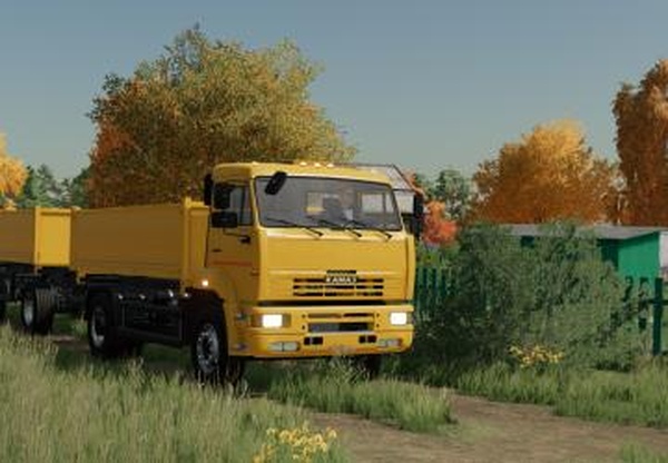 КамАЗ-53605 Амкарверсия 1.0.0.0 для Farming Simulator 2022 (v1.14.x)