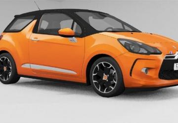 Citroen DS3версия 1.0 для BeamNG.drive (v0.25)