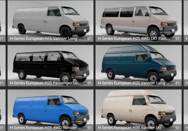 European Gavril H-Seriesверсия 1.1 для BeamNG.drive
