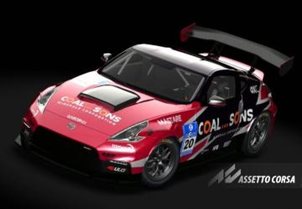 Nissan 370Z GT GT3версия 1.0 для Assetto Corsa