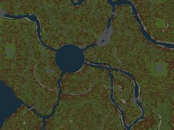 Карта «Горная речка»версия 1 для SpinTires (v03.03.16)