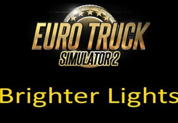 Более яркий свет для грузовиков и прицеповv1.7 для Euro Truck Simulator 2 (v1.47.x)