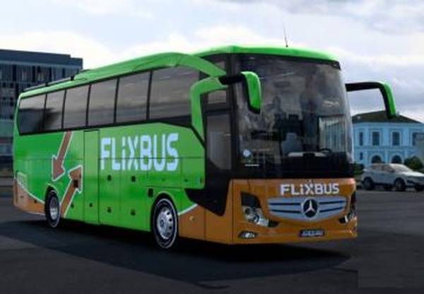 Mercedes Benz New Travego 15-SHDверсия 2.1 для Euro Truck Simulator 2 (v1.47.x)