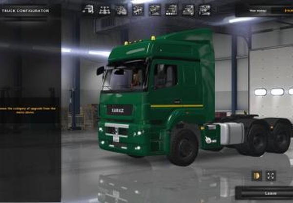 Камаз-5490/65206/6580версия 1.0 для American Truck Simulator (v1.31.x, - 1.34.x)
