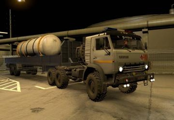 Russian Offroad Pack (3 Offroad trucks + Offroad Trailers pack)v1.0 для American Truck Simulator (v1.31.x, - 1.34.x)