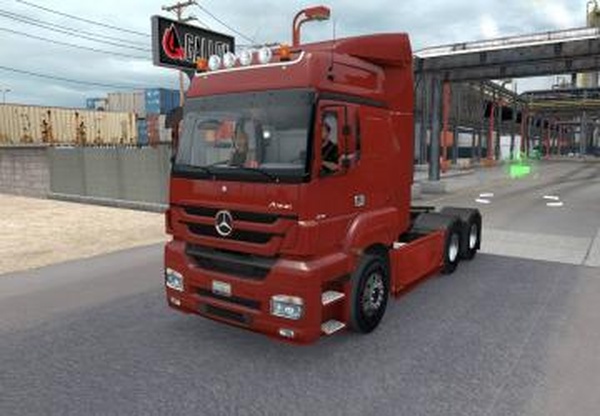 Mercedes Axorверсия 09.08.18 для American Truck Simulator (v1.31.x, - 1.34.x)