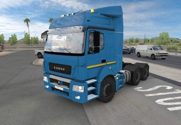 КамАЗ-5490версия 2.0 для American Truck Simulator (v1.31.x, - 1.34.x)