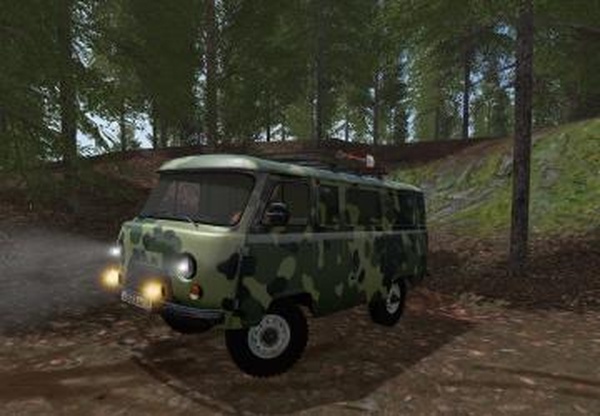 УАЗ-3909версия 1.2 для Farming Simulator 2017 (v1.5.x)