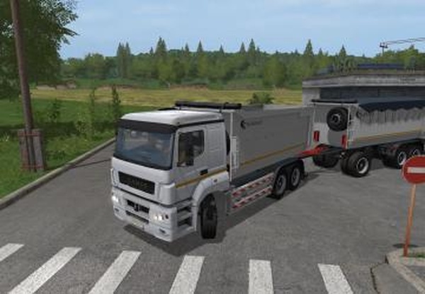 КамАЗ-65802 (K3340)версия 1.2 для Farming Simulator 2017 (v1.5.x)