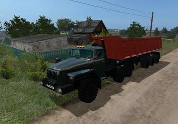 Урал-4320версия 1.0.0.0 для Farming Simulator 2017 (v1.5.x)