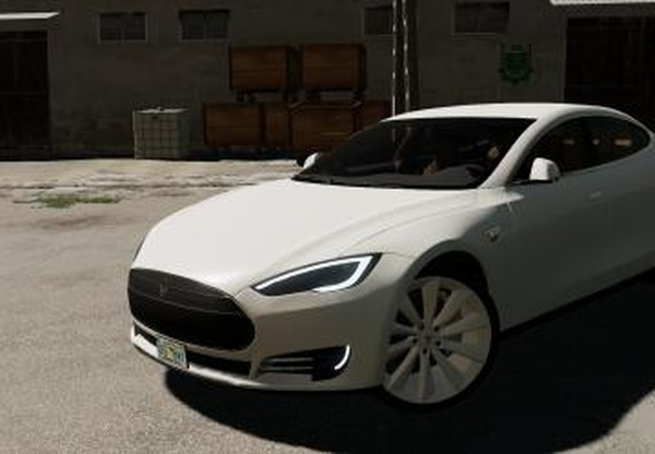 Tesla Model S Dieselверсия 1.0.0.0 для Farming Simulator 2019 (v1.7.x)