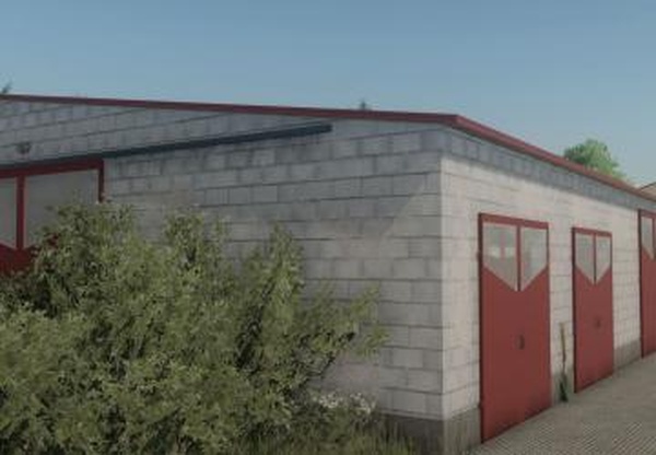 Concrete Block Garageверсия 1.0.0.0 для Farming Simulator 2022