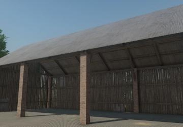 Straw Shed 20x10mверсия 1.0.0.0 для Farming Simulator 2022