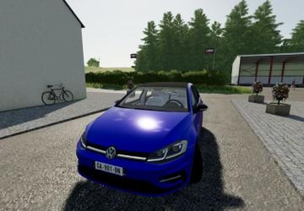 Volkswagen Golf VII 2017версия 2.2.0.0 для Farming Simulator 2022