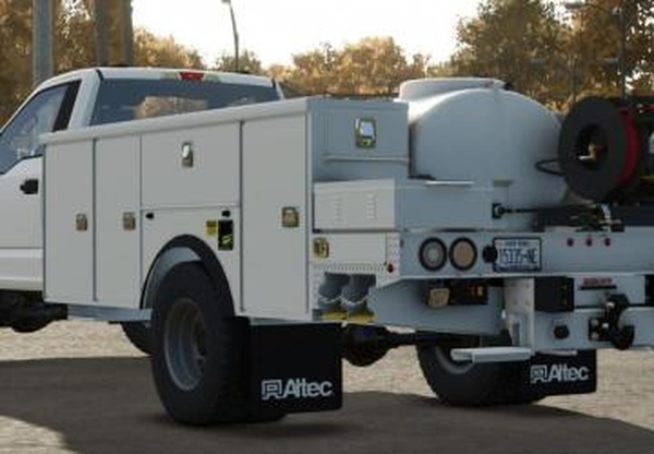 Ford F600 Service Truckверсия 1.0.0.0 для Farming Simulator 2025