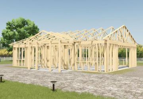 Timber Constructions Vol.2версия 1.0 для Farming Simulator 2025