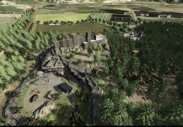 Карта «Thüringen 2.0 4X»версия 1.0.0.1 для Farming Simulator 2025
