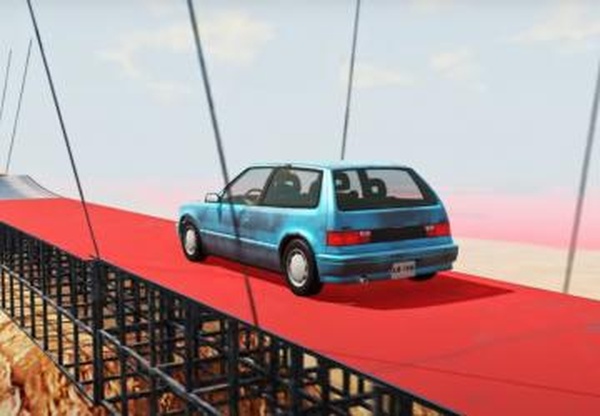 The CrashHard Steel Bridgeверсия 1.0 для BeamNG.drive