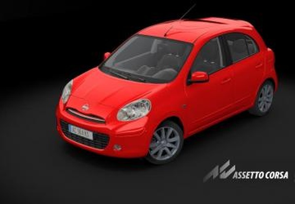 Nissan Micraверсия 1.0 для Assetto Corsa