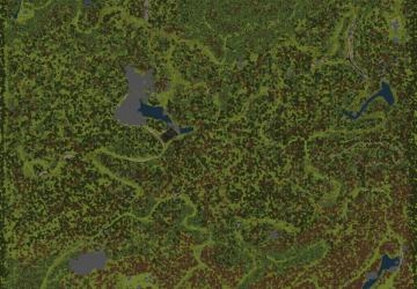 Карта «Лесные Горные Дороги»версия 1 для Spintires: MudRunner (v14.08.19)