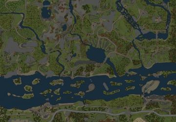 Карта «Těžba dřeva»версия 29.09.20 для Spintires: MudRunner (v14.08.19)