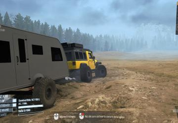Jeep JKL Renegade Overlandверсия 1.0 для Spintires: MudRunner (v07.08.19)