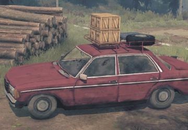Mercedes-Benz 123версия 1.0 для Spintires: MudRunner (v07.08.19)