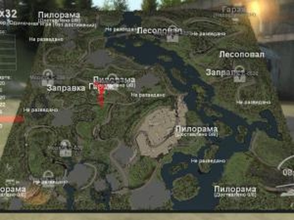 Карта «32x32»версия 1.0 для SpinTires (v03.03.16)