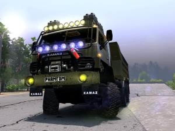 Камаз-4310 «Phantom»версия 25.10.17 для SpinTires (v03.03.16)