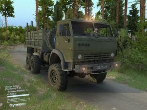 Камаз-4310версия 30.10.17 для SpinTires (v03.03.16)