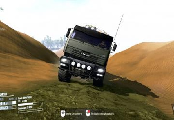 Камаз 54115версия 2.0 для Spintires: MudRunner (v10.06.19)