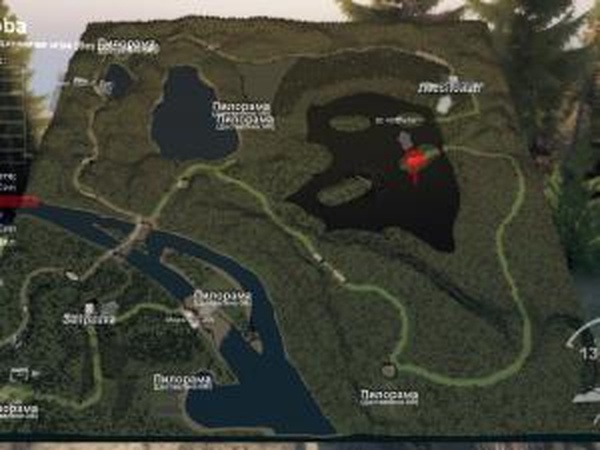 Карта «Проба»версия 1.0 для SpinTires (v03.03.16)