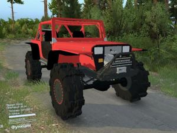 Jeep Wrangler YJверсия 1.0 для SpinTires (v03.03.16)